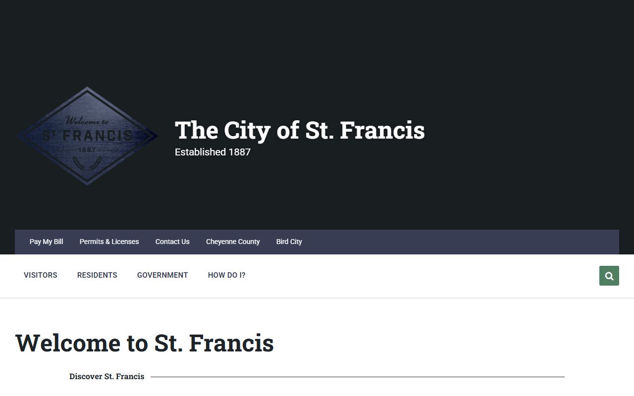 Cheyenne County court records City of St. Francis civic source